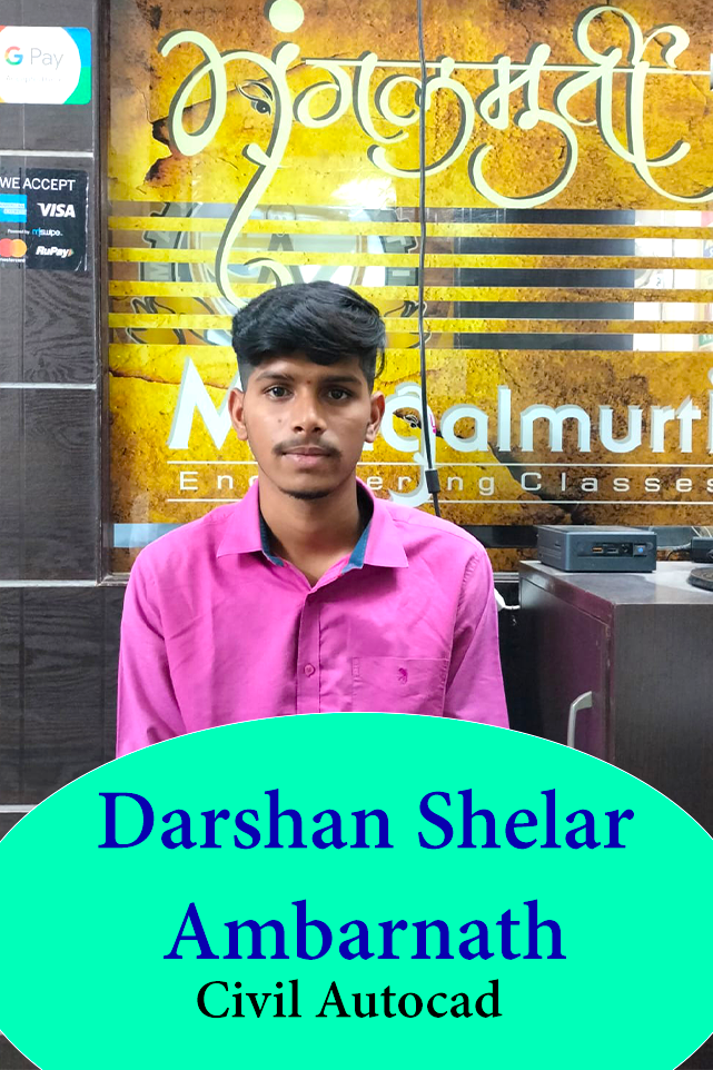 Darshan Shelar (Civil Autocad 2D 3D)